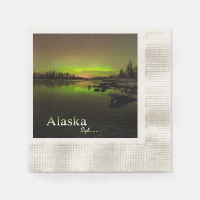 Serviette En Papier Alaska Sigh.... (Devant)