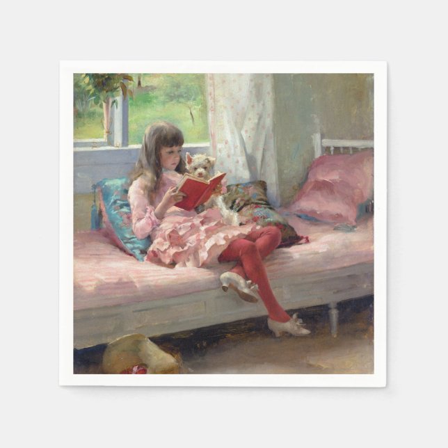 Serviette En Papier Albert Edelfeel - Les bons amis (Devant)