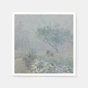 Serviette En Papier Alfred Sisley - Fog, Voisins