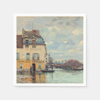 Alfred Sisley - Inondation à Port-Marly 1872