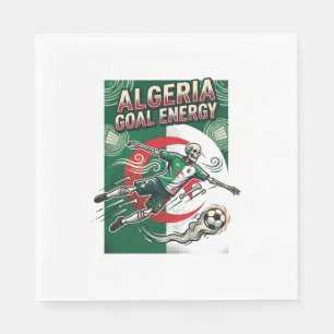 Serviette En Papier Algérie But Énergie Squelette Attaquant Nations Gr