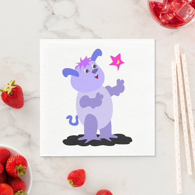 Serviette En Papier Alien Pansu (Créateur téléchargé)