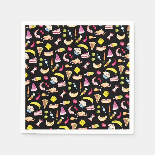 Serviette En Papier Alimentation (Devant)