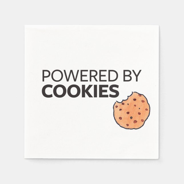 Serviette En Papier Alimenté par des cookies (Devant)