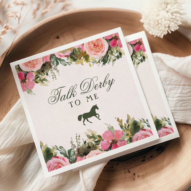 Serviette En Papier Aller à la Fête des mariées du Derby du Kentucky A (Créateur téléchargé)