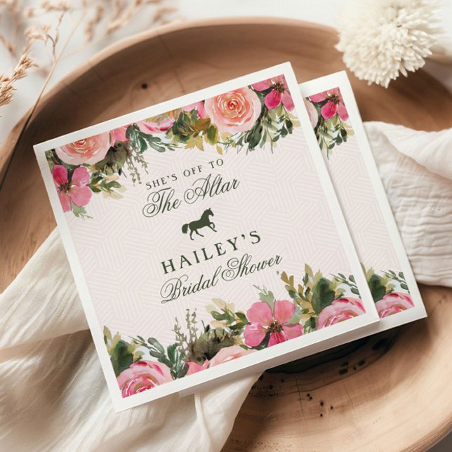 Serviette En Papier Aller à la Fête des mariées du Derby du Kentucky A (Créateur téléchargé)