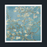 Serviette En Papier Almond Blossom Van Gogh<br><div class="desc">Almond Blossoms est un ensemble de plusieurs tableaux réalisés en 1888 et 1890 par Vincent van Gogh à Arles et Saint-Rémy, dans le sud de la France, d'amandiers en fleurs. Les arbres à fleurs étaient spéciaux à van Gogh. Ils représentaient l'éveil et l'espoir. Il les apprécia d'un point de vue...</div>