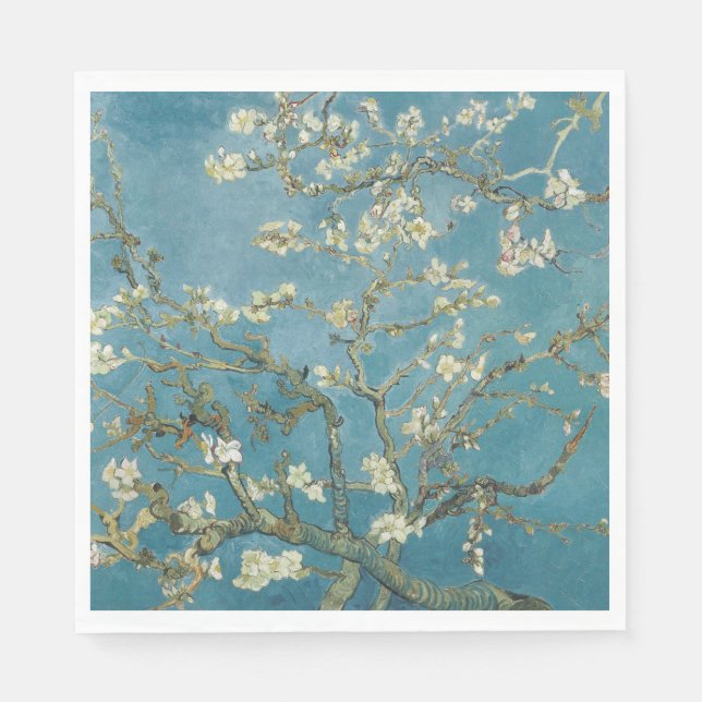Serviette En Papier Almond Blossom Van Gogh (Devant)