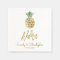 Aloha Tropical Hawaiian Mariage Ananas Blanc