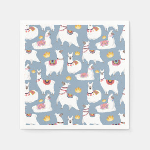 Serviette En Papier Alpaca/Llama