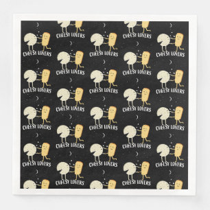 Serviette En Papier Amateurs De Fromage Et Connaisseur