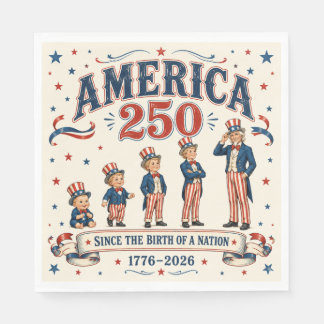 Serviette En Papier America 250
