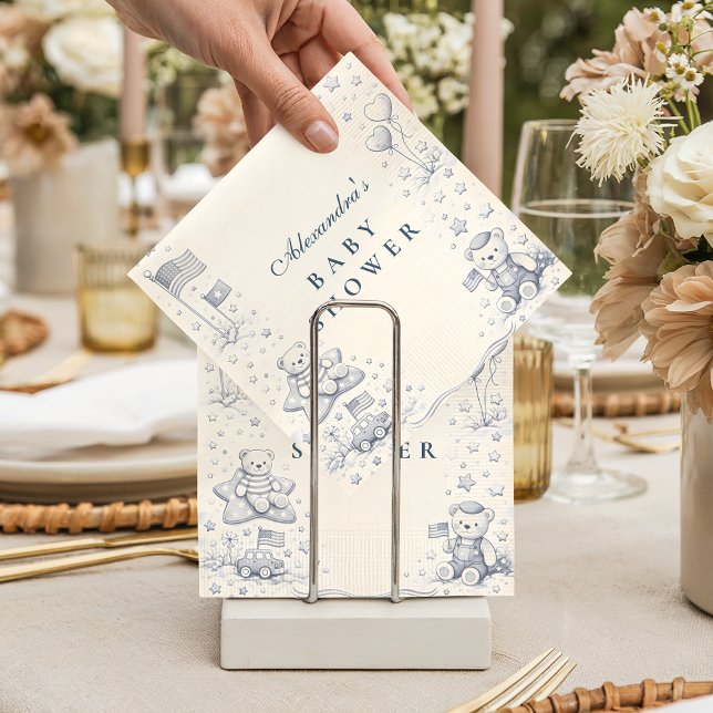 Serviette En Papier American Boy All American Baby Shower (Créateur téléchargé)