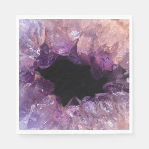 Serviette En Papier Améthyste pourpre