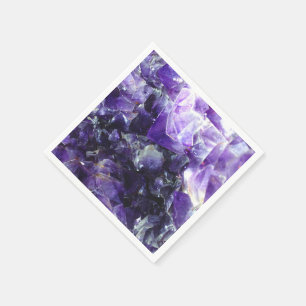 Serviette En Papier Améthyste pourpre