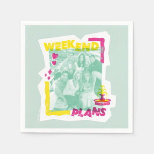 Serviette En Papier AMIS™ Plans de fin de semaine