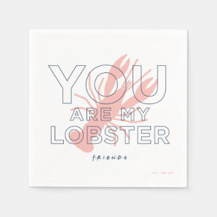 Serviette En Papier AMIS™ Vous êtes mon homard