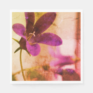 Serviette En Papier Amour pourpre
