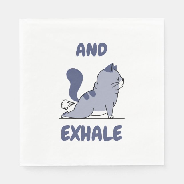 Serviette En Papier Amoureux des chats (Devant)