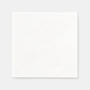 Serviette En Papier Amusant à 40 40e anniversaire Je suis 39 Plus Un F