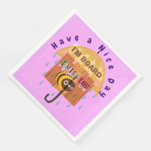 Serviette En Papier Amusant Amusant Avoir des serviettes Nice Day