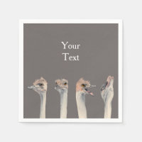 Amusant Ostrich Bird Custom
