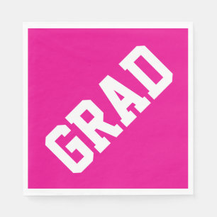 Serviette En Papier Amusant Texte GRAD Sportif Athlétique Gras Sur Fon