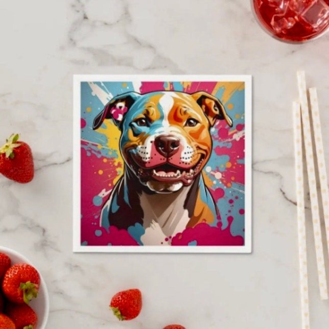 Serviette En Papier Amusement d'anniversaire Staffordshire  (Créateur téléchargé)