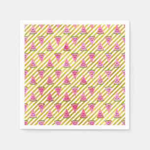 Serviette En Papier Amusement et fête d'anniversaire mignonne de