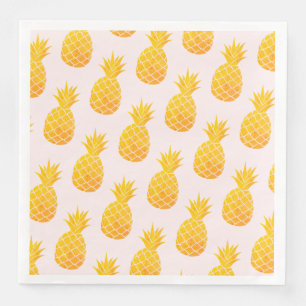 Serviette En Papier Ananas tropical