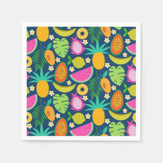 Serviette En Papier Ananas tropical Banana