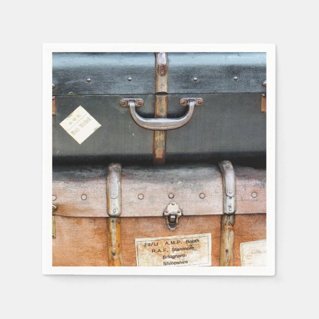 SERVIETTE EN PAPIER ANCIENNE ANGLETERRE (Devant)