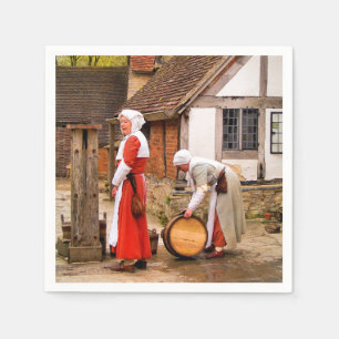 SERVIETTE EN PAPIER ANCIENNE ANGLETERRE