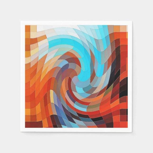 SERVIETTE EN PAPIER ANCIENNE GAILLE (Devant)