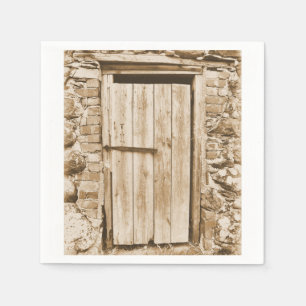 SERVIETTE EN PAPIER ANCIENNE PORTE DE GAIN