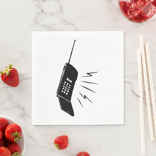 Serviette En Papier Ancienne serviette de téléphone portable