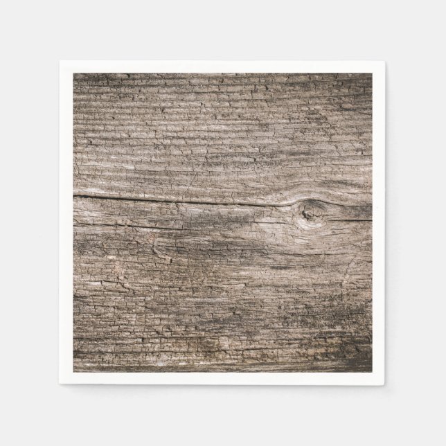 Serviette En Papier Anciennes planches en bois (Devant)