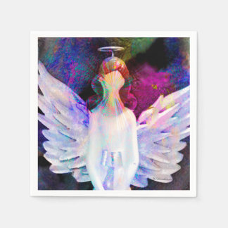 Serviette En Papier Angel of Tranquility Standard Cocktail Serviettes