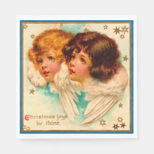 Serviette En Papier Anges victoriens Noël Joys Be Thine