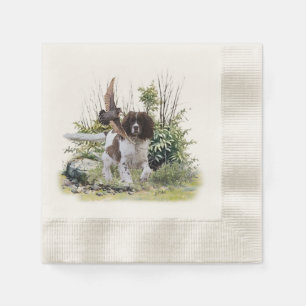 Serviette En Papier Anglais Springer Spaniel