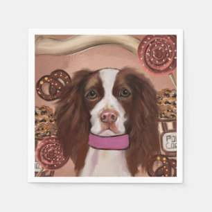 Serviette En Papier Anglais Springer Spaniel