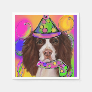 Serviette En Papier Anglais Springer Spaniel