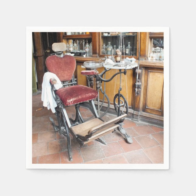 SERVIETTE EN PAPIER ANGLETERRE VICTORIENNE (Devant)