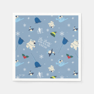 Serviette En Papier Animal Friends "Bye Buddy" Motif d'hiver