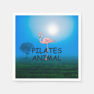 Serviette En Papier Animal SUPÉRIEUR de Pilates
