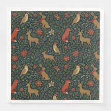 Animaux et botaniques de Noël victoriens