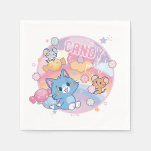 Serviette En Papier Anime Tom et Jerry Candy Party