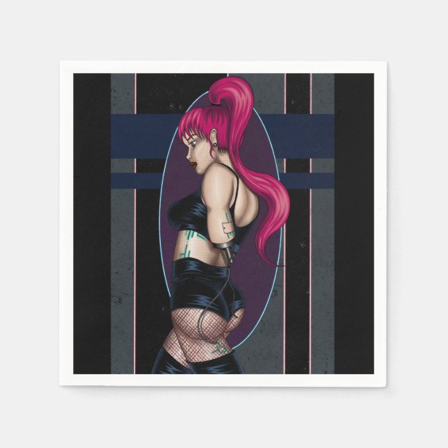 Serviette En Papier Anna (Devant)