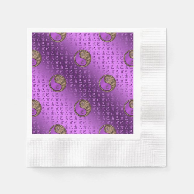 Serviette En Papier Année de la Terre (Devant)