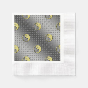 Serviette En Papier Année du lapin métallique